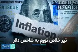 تیر خلاص تورم به شاخص دلار