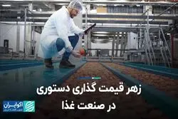  زهر قیمت‌گذاری دستوری در صنعت غذا