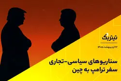 سناریوهای سیاسی-تجاری سفر ترامپ به چین