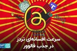 رکورد دست نیافتنی تردز  