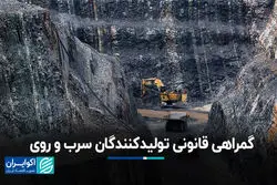 گمراهی قانونی تولیدکنندگان سرب و روی