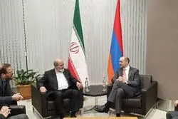 دیدار دبیر شورای عالی امنیت ملی ایران با همتای ارمنی