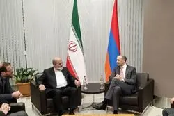 دیدار دبیر شورای عالی امنیت ملی ایران با همتای ارمنی