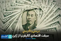 درست و نادرست سبقت اقتصادی کالیفرنیا از ژاپن