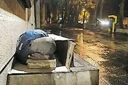  گزارشی از مرگ هیچ کارتن‌خواب و بی‌خانمانی را نداشته‌ایم