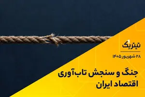 جنگ و سنجش تاب‌آوری اقتصاد ایران
