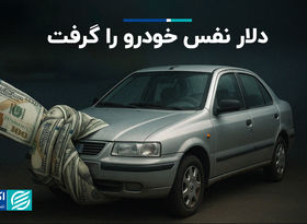 دلار نفس خودرو را گرفت