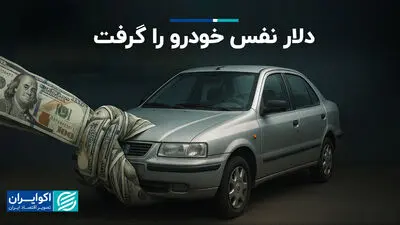 دلار نفس خودرو را گرفت
