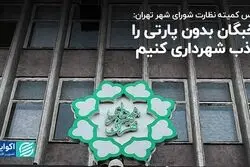 رییس کمیته نظارت شورای شهر تهران: نخبگان بدون پارتی را جذب شهرداری کنیم