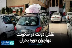 نقش دولت در سکونت مهاجران دوره بحران