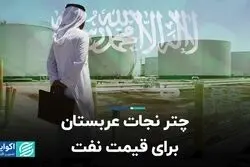 چتر نجات عربستان برای قیمت نفت