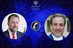 گفتگوی تلفنی وزیر امور خارجه با همتای ونزوئلایی