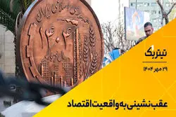 عقب‌نشینی به واقعیت اقتصاد