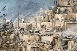 امام‌زاده ابراهیم گیلان و باز هم یک آتش‌سوزی دیگر