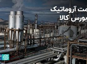 رشد قیمت آروماتیک در بورس کالا