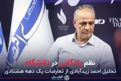 نظم پادگانی در دانشگاه