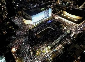 تظاهرات بیش از هشتادهزار نفر در اسرائیل علیه نتانیاهو!