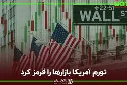 تورم آمریکا بازارها را قرمز کرد
