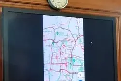 ترافیک تهران زرشکی شد 