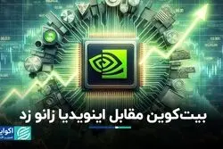 بیت‌کوین مقابل اینویدیا زانو زد