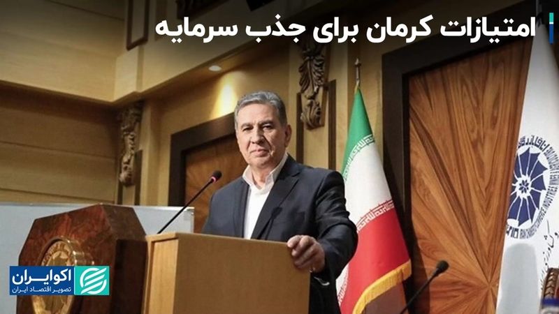 حمایت‌های کرمان از سرمایه‌گذاران 