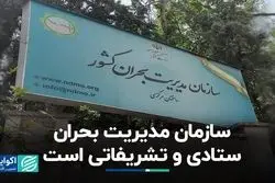 مدیرعامل آتش‌نشانی تهران: سازمان مدیریت بحران ستادی و تشریفاتی است