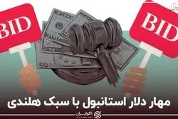 مهار دلار استانبول با سبک هلندی