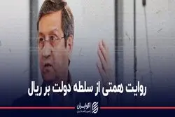 روایت همتی از سلطه دولت بر ریال