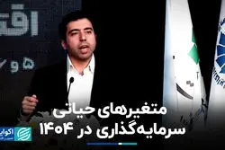 متغیرهای حیاتی سرمایه‌گذاری در 1404