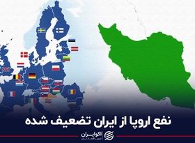 نفع اروپا از ایران تضعیف‌ شده