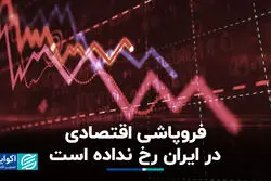 فروپاشی اقتصادی در ایران رخ نداده است