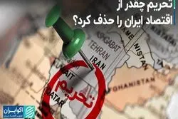 تحریم چقدر از اقتصاد ایران را حذف کرد؟ 