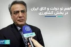 تفاهم نو دولت و اتاق ایران در بخش کشاورزی