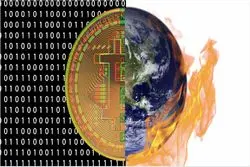 تغییر هویت بیت‌کوین از «عامل» به «ناجی» گرمایش زمین؟