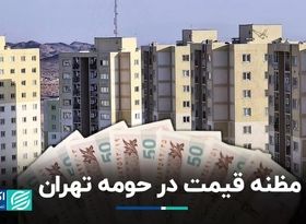 فاصله قیمت مسکن از حومه تا مرکز تهران