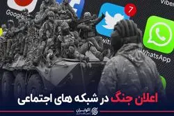 اعلان جنگ در شبکه های اجتماعی