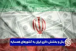 بذل و بخشش دلاری ایران به کشورهای همسایه