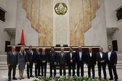 دیدار گروه دوستی پارلمانی ایران با همتایان بلاروس