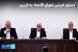 شورای اقتصاد به فرزین: منابع جهش تولید نفت را تامین کنید