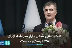  اوراق 30 درصدی، بورس را منفی نکرد