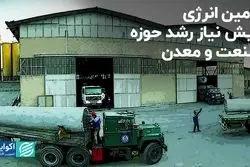 تامین انرژی، پیش نیاز رشد حوزه صنعت و معدن