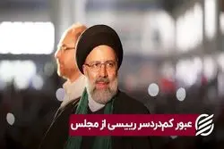 عبور کم دردسر رئیسی از مجلس