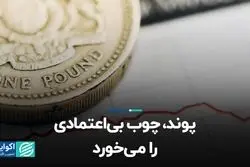 پوند چوب بی‌اعتمادی را می‌خورد