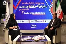 مصاحبه با دکتر سعدعبدی مدیر برنامه ریزی و نظارت شرکت ملی صنایع مس ایران در حاشیه همایش صنایع غیرآهنی