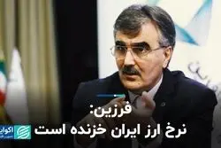 فرزین: نرخ ارز ایران خزنده است