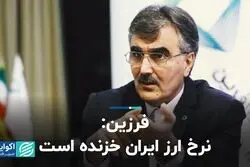فرزین: نرخ ارز ایران خزنده است