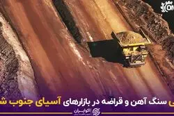  ارزانی سنگ آهن و قراضه در بازارهای آسیایی جنوب شرقی
