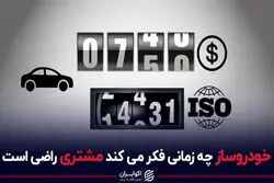 خودروساز چه زمانی فکر می کند مشتری راضی است