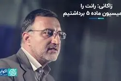 دفاع زاکانی از عملکرد کمیسیون ماده ۵