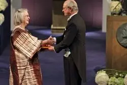 زنی که بر قله اقتصاد جهان ایستاد